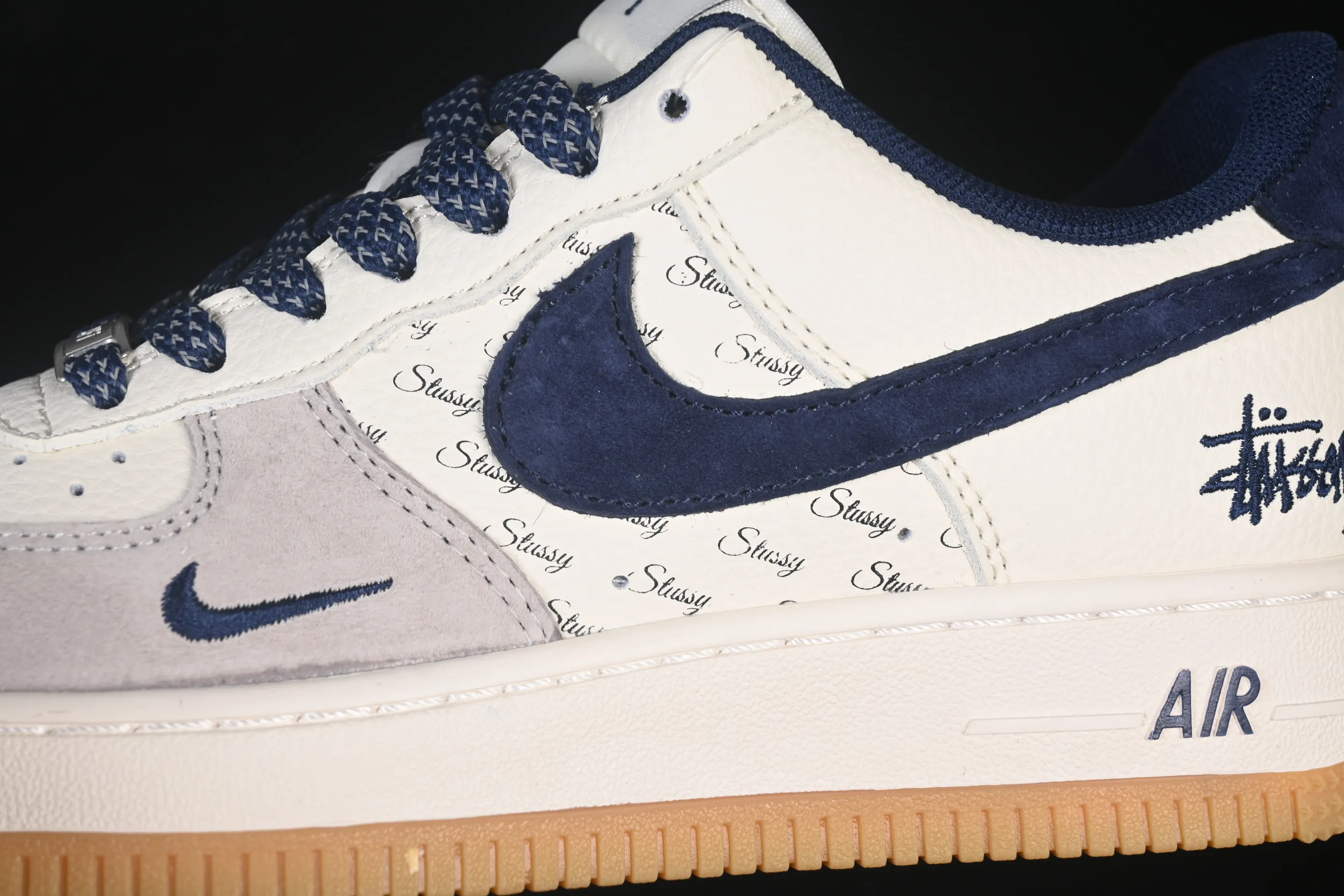 All categories Nk Air Force 1 Air Force series Nk Air Force 1 Low Air Force low-top Nike Air Force 1'07 Low Stusi co-branded Milan raw rubber Air Force 1 low-top casual sneakers JS8028-016